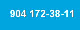 904 172-38-11 904 172-38-11